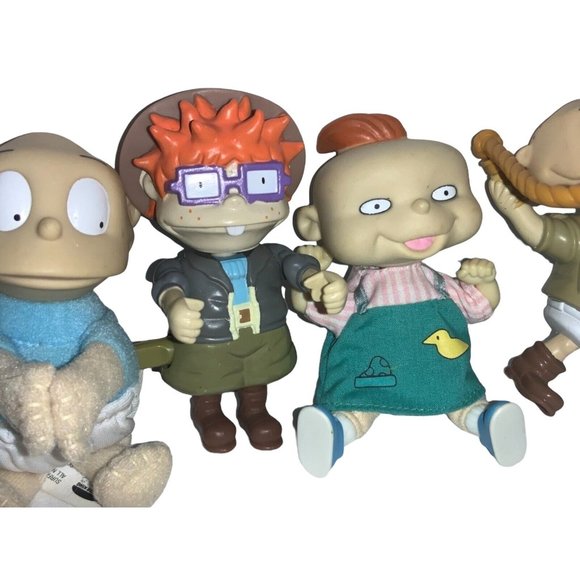 VINTAGE LOT OF 7 BURGER KING HAPPY MEAL  RUGRATS TOYS - Picture 3 of 8